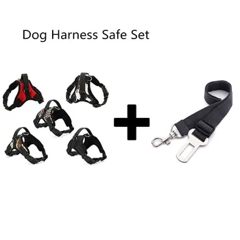 pet šuo pavadėlio diržai ir reguliuojamas automobilių saugos sėdynės saugus diržas saugos diržą, nustatykite, petnešos, antkakliai mažųjų dideli šunys