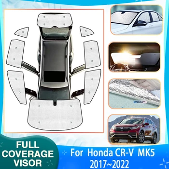 Automobilio Pilnas Padengimas Stoglangis Honda CR-V CRV CR-V CRV MK5 2017~2022 Automobilio Saulės Skydelis nuo Saulės Langą skėtį nuo saulės Padengti Priedai
