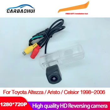 Automobilių belaidžio Galinio vaizdo Kamera Toyota Altezza Aristo Celsior 1998~2006 HD CCD Vandeniui + aukštos kokybės automobilį Atbuline kamera