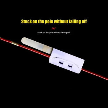 Nešiojamų Šviesos Stick Šviesos Įkandimo Signalo Indikatorius Vandeniui meškere Stick Šviesa Švyti Lazdos Naktį, Žvejybos Reikmenys