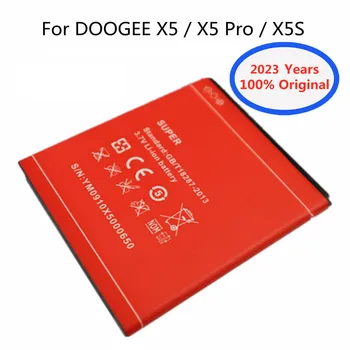 Aukštos Kokybės Originalus 3100mAh X5 Raudonos Spalvos, Baterija DOOGEE X5 / X5 Pro / X5S x5Pro x5 S išmanųjį Telefoną, Baterijos Pakeitimas