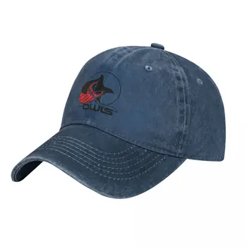 Columbus Pelėdos ledo ritulio logo Cap Kaubojaus Skrybėlę purus skrybėlę Golfo drabužiai žvejybos hat beisbolo kepurės moterims, Vyrams