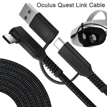 Už Oculus Misija Tinklelio Medžiagos+Aliuminio VR Akiniai, Įranga, Laidas USB A Tipo Į CBreves Priedai Dirželis
